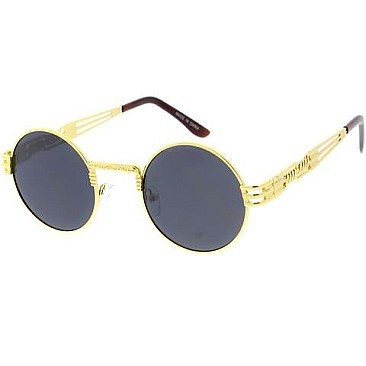 Pack of 12 Round Fashion Sunglasses