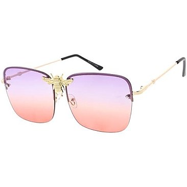 Pack of 12 Bee Accent Gradient Sunglasses