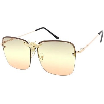 Pack of 12 Bee Accent Gradient Sunglasses