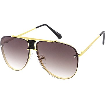 Pack of 12 Studded Aviator Sunglasses