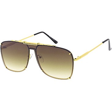 Pack of 12 Retro Aviator Sunglasses