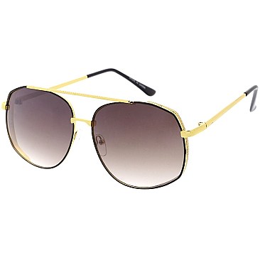 Pack of 12 Retro Aviator Sunglasses