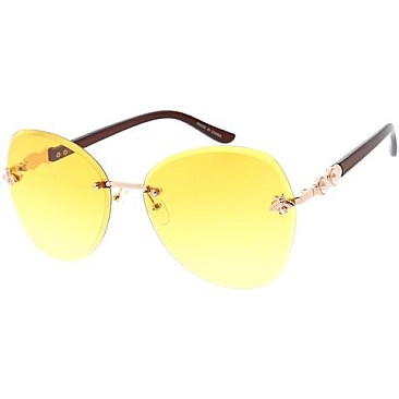 Pack of 12 Bee N Pearl Accent Sunglasses