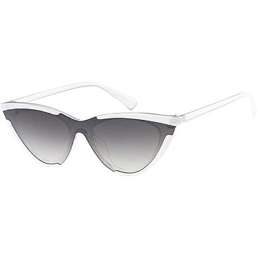 Pack of 12 Cat Eyes Fashion Sunglasses