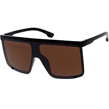 Pack of 12 Shield Statement Sunglasses