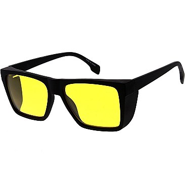 Pack of 12 Pop Color Lens Rectangle Sunglasses