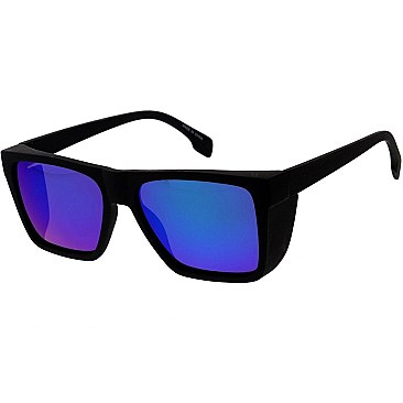 Pack of 12 Pop Color Lens Rectangle Sunglasses