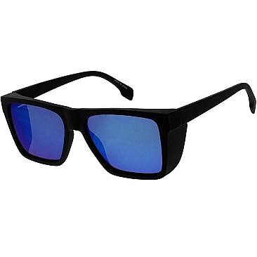 Pack of 12 Pop Color Lens Rectangle Sunglasses