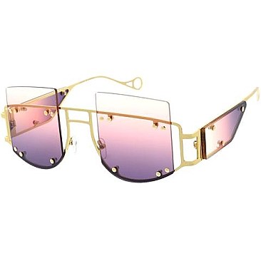 Pack of 12 Exposed Frame Lens  Sunglasses