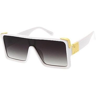 Pack of 12 Retro Shield Sunglasses