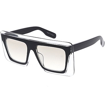 Pack of 12 Unique Oversized Lens Sunglasses