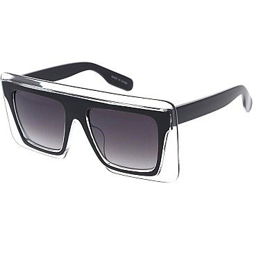 Pack of 12 Unique Oversized Lens Sunglasses