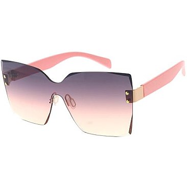 Pack of 12 Square Shield Sunglasses