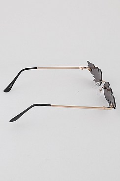 Pack of 12 Fire Flame Sunglasses