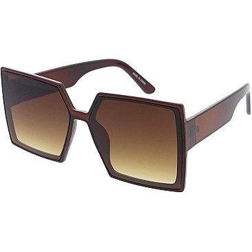 Pack of 12 Simple Square Sunglasses