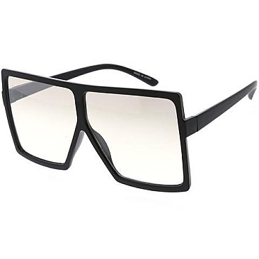Pack of 12 Oversized Shield Sunglasses