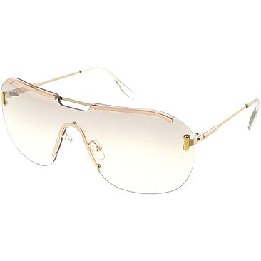 Pack of 12 Fashion Unique RIMLESS Sunglasses