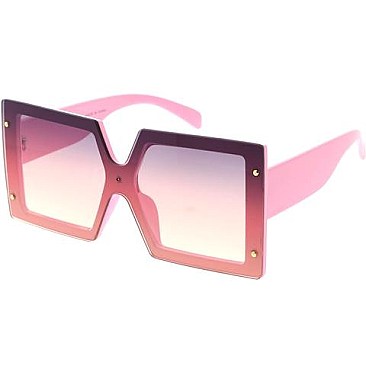 Pack of 12 HIGH FASHION SQUARE SUNGLASSES