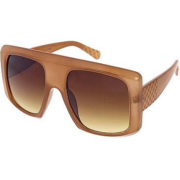 Pack of 12 Oversized Retro Wrap Around Sunglasses