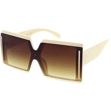 Pack of 12 OVERSIZE SQUARE SUNGLASSES SET