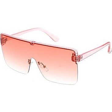 Pack of 12 Gradient Shield Sunglasses