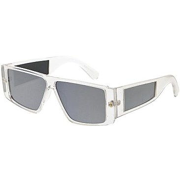 Pack of 12 Unique Lensed Temples Fashion Sunglasses