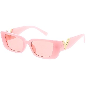 Pack of 12 Classic Retro N Rectangular Sunglasses