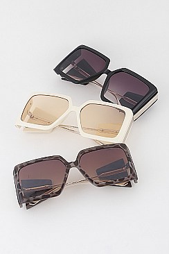 Pack of 12 Oversized Square Sunglasses