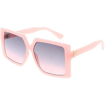 Pack of 12 Classic Oversized Square Sunglasses