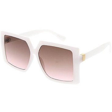 Pack of 12 Classic Oversized Square Sunglasses