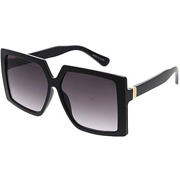 Pack of 12 Classic Oversized Square Sunglasses