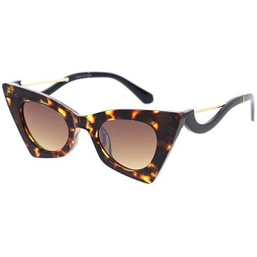 Pack of 12 Cat Eye Bulky Style Sunglasses