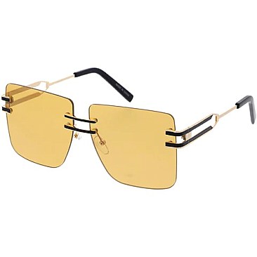 Pack of 12  Double Bar Square Sunglasses