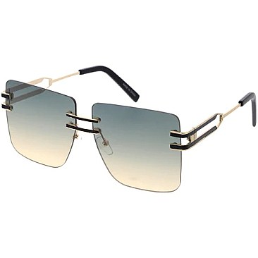 Pack of 12  Double Bar Square Sunglasses