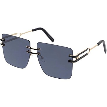 Pack of 12  Double Bar Square Sunglasses