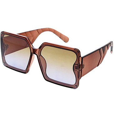 Pack of 12 Wide Temples Square Sunglasses