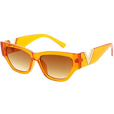 Pack of 12 Stylish Retro Square Sunglasses