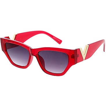 Pack of 12 Stylish Retro Square Sunglasses