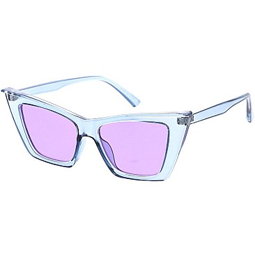 Pack of 12 Retro Cat Eye Sunglasses