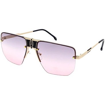 Pack of 12 Tinted Fashion Aviator Sunglasses