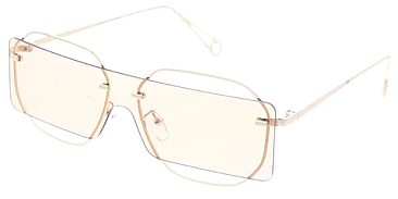 Pack of 12 Rimless Shade Iconic Sunglasses