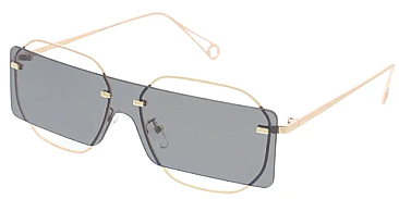 Pack of 12 Rimless Shade Iconic Sunglasses