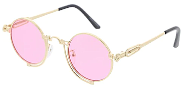Pack of 12 Mix Tint Round Sunglasses