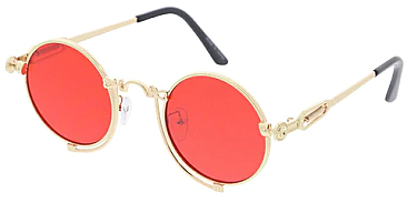 Pack of 12 Mix Tint Round Sunglasses