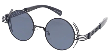 Pack of 12 Mirror Mix Tint Round Stylish Sunglasses