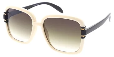 Pack of 12 SQUARE TRENDY SUNGLASSES SET