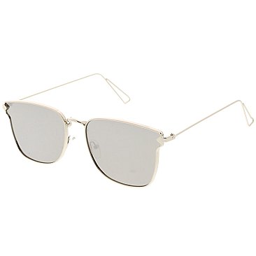 Pack of 12 Women's Metal Fashion Sunglasses