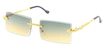 Pack of 12 Twisted Snake Gradient Sunglasses