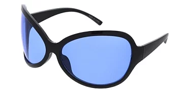 PACK of 12 Oversized Round Punk  Sunglasses