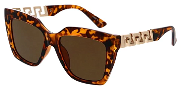 Pack of 12 Metal Chain Arm Cat-Eye Sunglasses